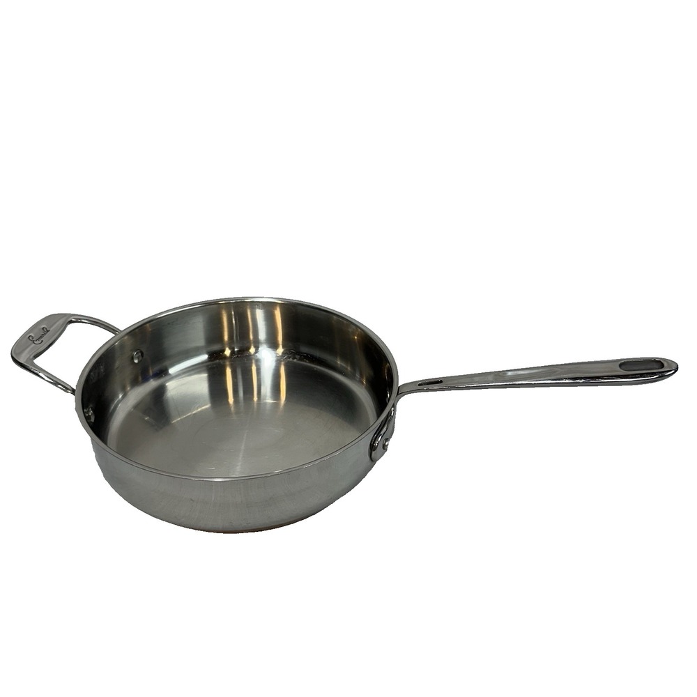 Emeril Stainless Steel Copper Core 10" 3 QT Saute Pan‎ Skillet Frying Pan NO LID